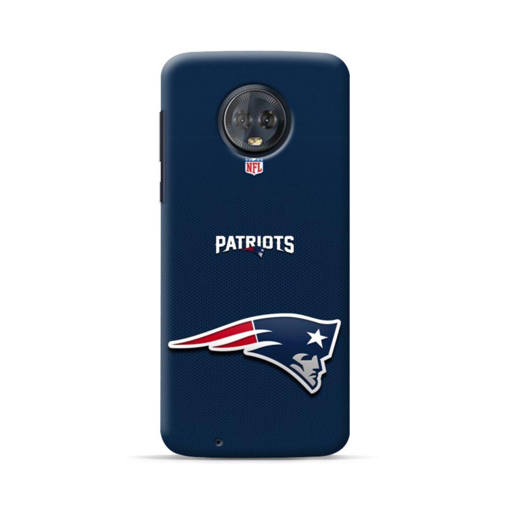 New Motorola Logo - New England Patriots Team Logo NFL Motorola Moto G6 Case | CaseFormula