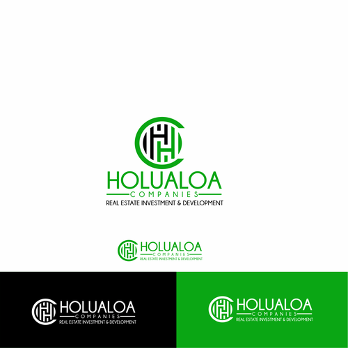 Green Hip Logo - Holualoa Companies - Real estate investment company needs a hip, eye ...