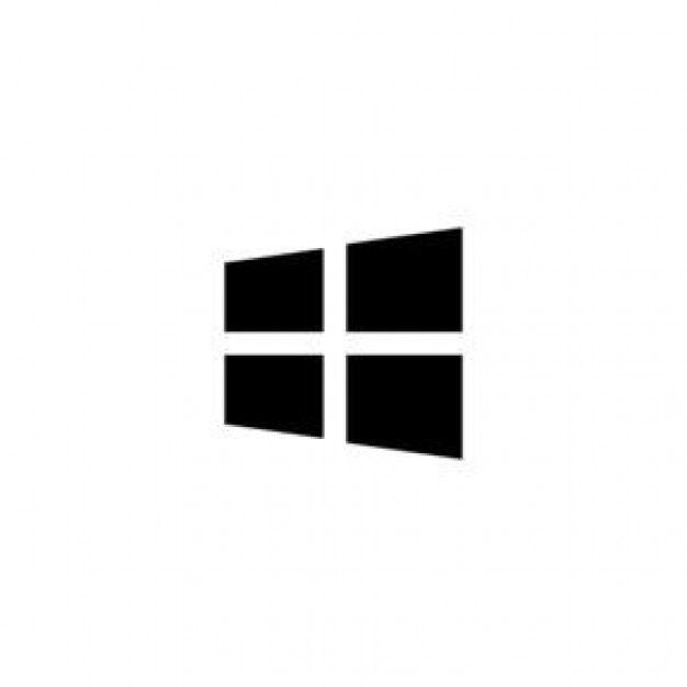 Black Windows Logo - Windows logo icon Technology Pixempire, windows symbol black