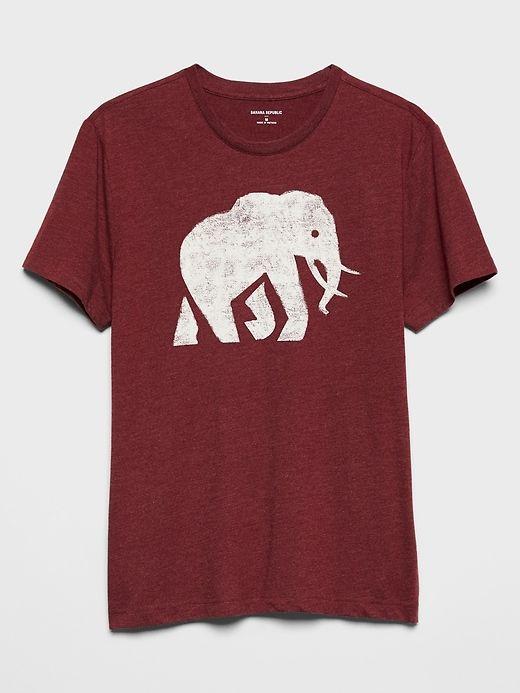 Banana Republic Elephant Logo - Elephant Logo Graphic T Shirt | Banana Republic Factory