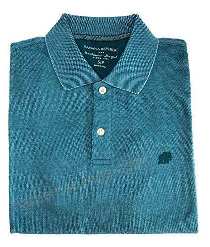 Banana Republic Elephant Logo - Banana Republic Men's Classic Fit Polo Shirt Elephant Logo at Men's