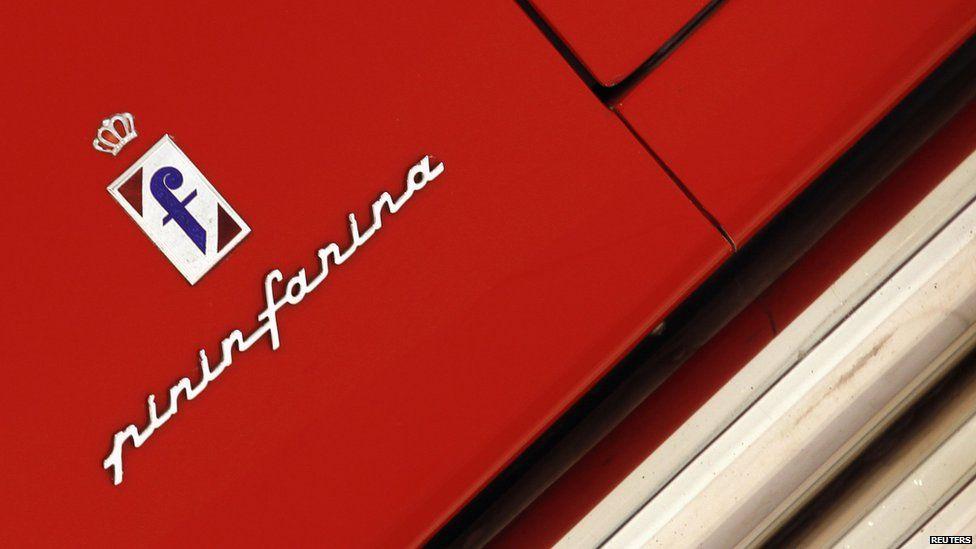 Pininfarina Car Logo - BBC News picture: Sergio Pininfarina