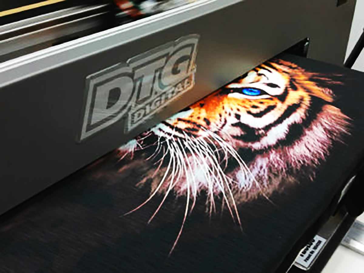 DTG Printing Logo - M2 DTG Printer Direct To Garment Printers