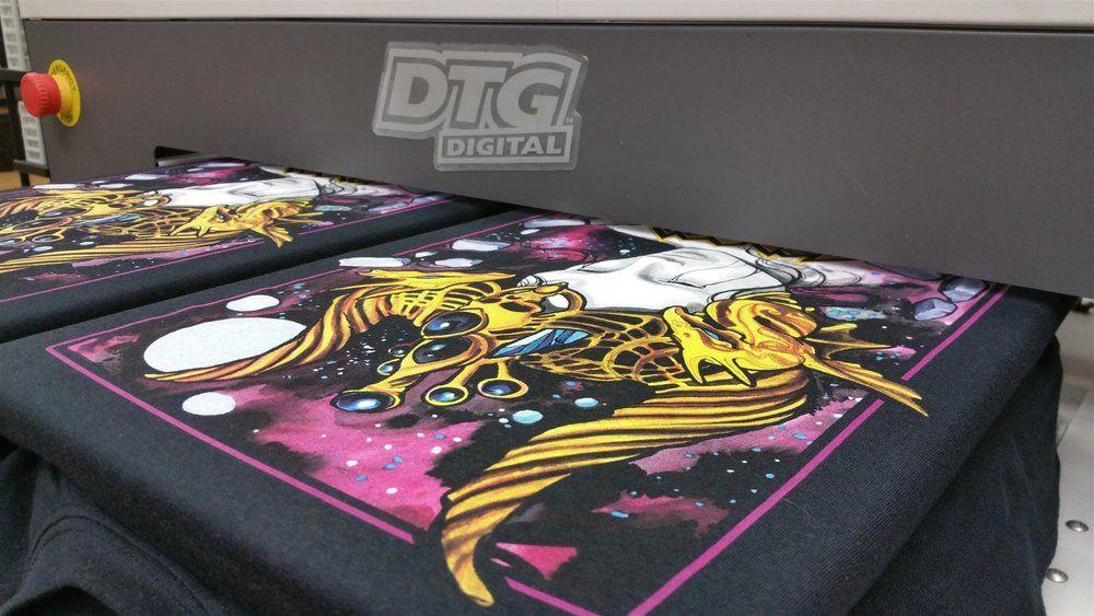DTG Printing Logo - DTG Printing T-Shirts — Contract-DTG