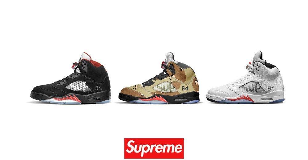 Camo Supreme Jordan Logo - Supreme x Jordan 5 - Camo/White/Black - GTA5-Mods.com