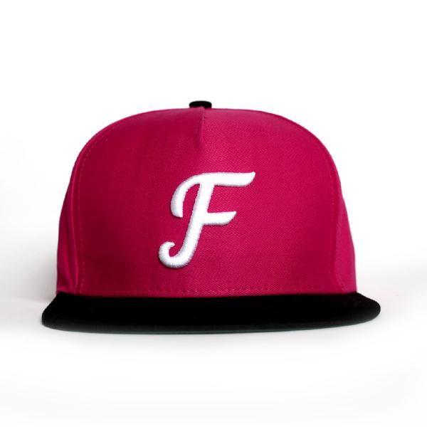 Red F Logo - FRSH F Logo Snapback - Red - Markisa Co.