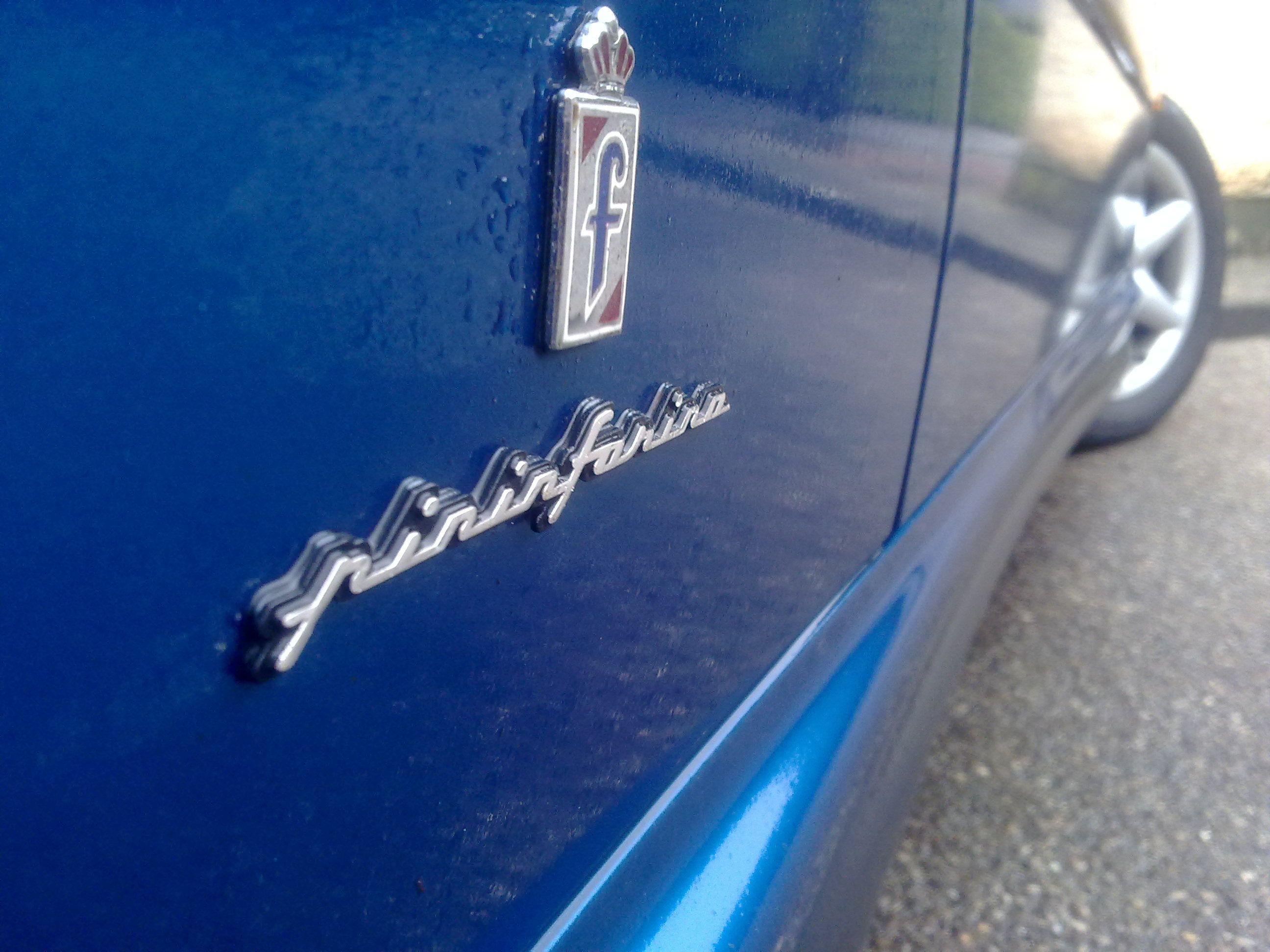 Pininfarina Car Logo - File:Carrosserie signée Pininfarina coupé 406.jpg - Wikimedia Commons