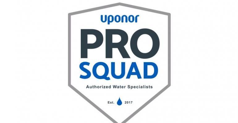 Est Squad Logo - Uponor Pro Squad installs Phyn Plus system