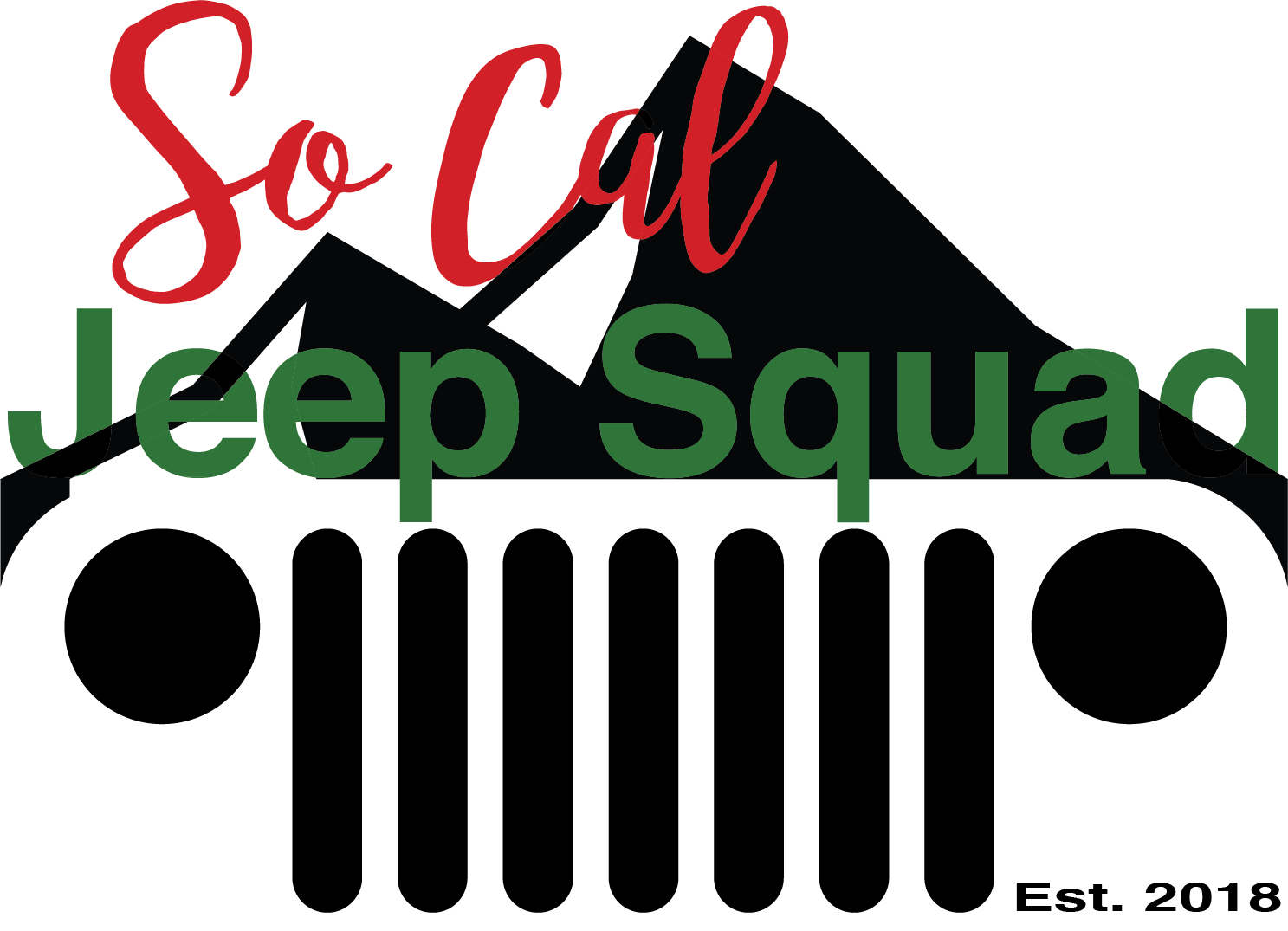 Est Squad Logo - Masculine, Conservative Logo Design for So Cal Jeep Squad Since 2018