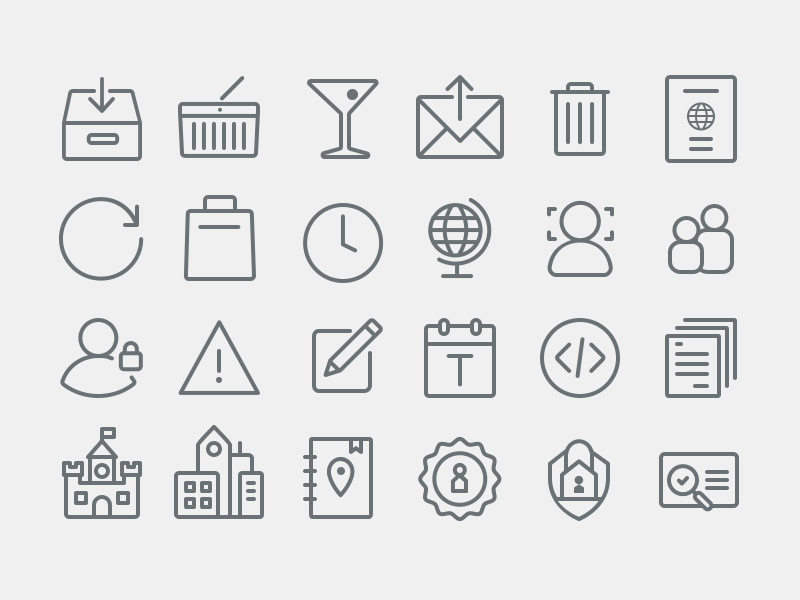 Airbnb App Logo - Airbnb Icons - Continued by Brandon Lane | Dribbble | Dribbble