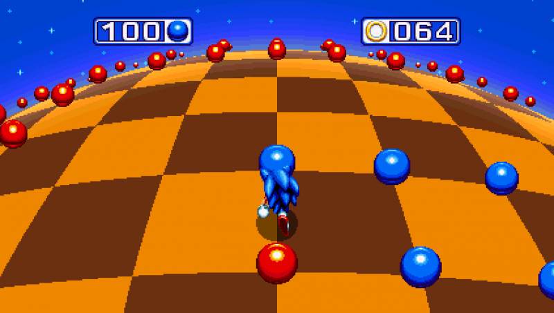 Red-Orange Blue Sphere Logo - sonic mania - Is there a reward for beating the Blue Sphere bonus ...