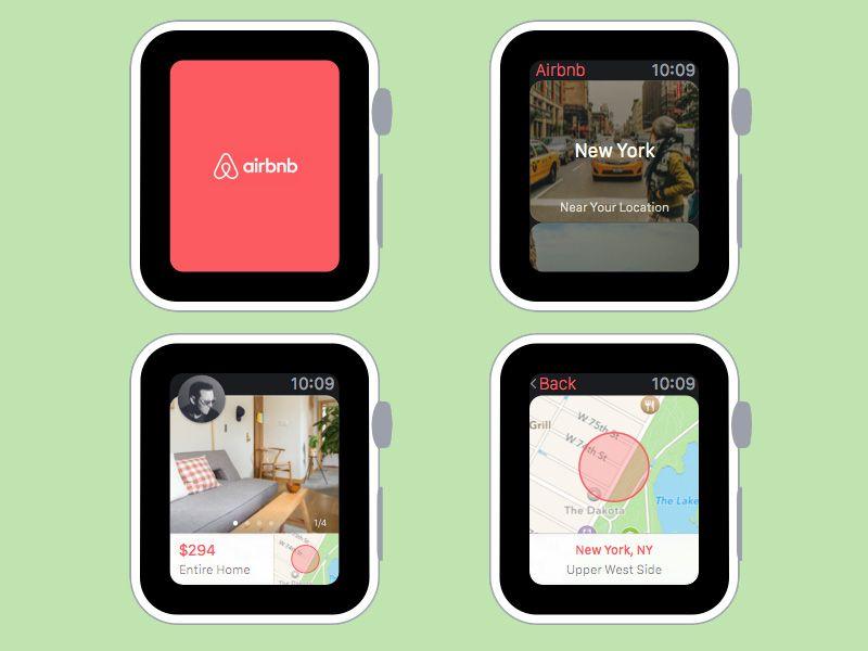 Airbnb App Logo - Airbnb for Apple Watch Sketch freebie free resource