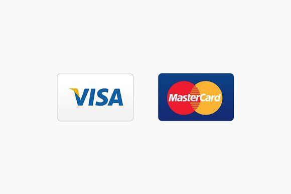 MasterCard Credit Card Logo - 15 Credit Card Icons ~ Icons ~ Creative Market