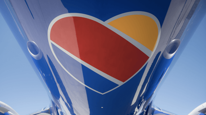 Blue and Yellow Heart Logo - Southwest Airlines Hopes Consumers “Heart” Its New Look
