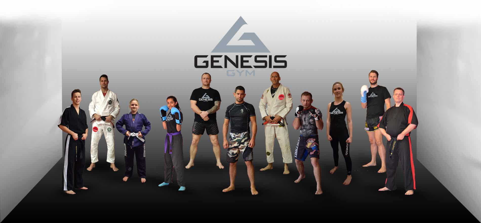 Genesis Gym Logo - Dedicated Martial Arts Centre | Genesis Martial Arts Gym and Fitness