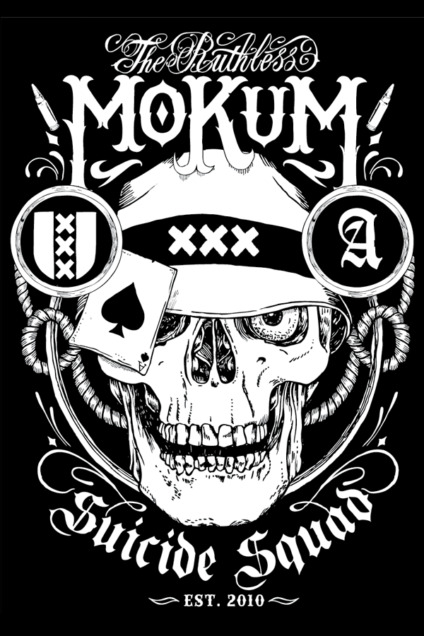 Est Squad Logo - Mokum Suicide Squad Est. 2010 t-shirt