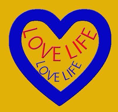 Blue and Yellow Heart Logo - Entry by kismatmmk for Love Life Heart Logo