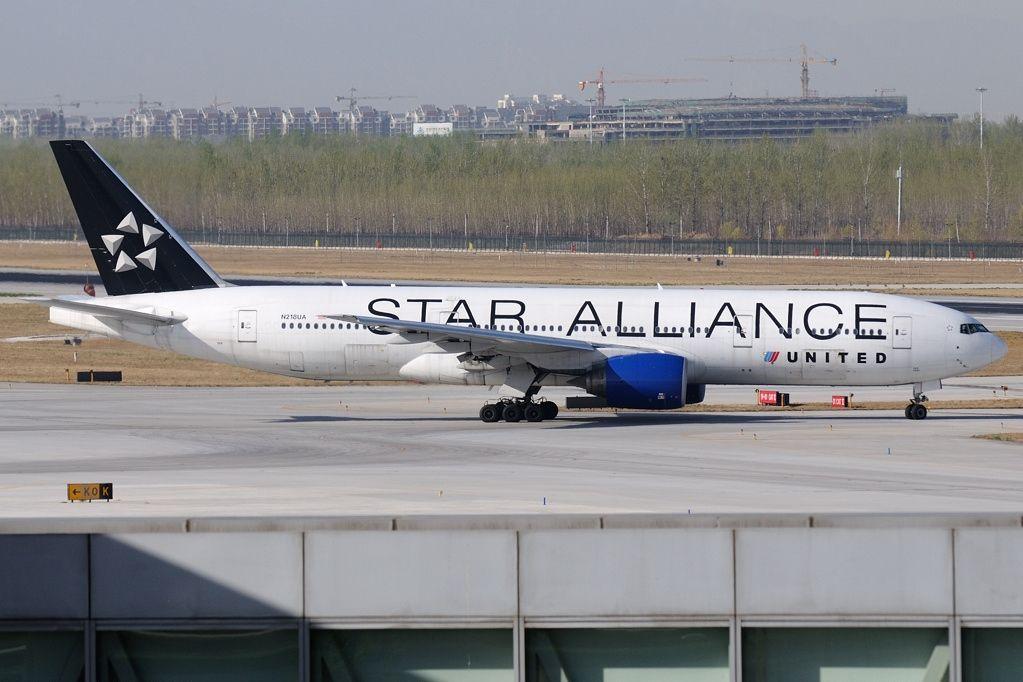 United Star Alliance Logo - Boeing 777 222 ER, Star Alliance (United Airlines) AN1938768
