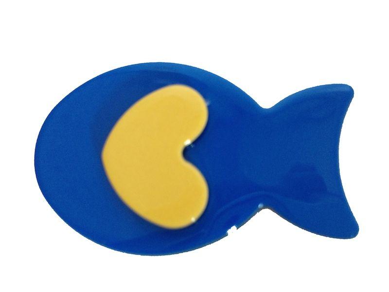 Blue and Yellow Heart Logo - Hair Accessories | hair clips | Hair Ties | Alicebands | Bows ...