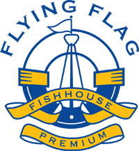 Flying Flag Logo - Flying Flag Fishhouse