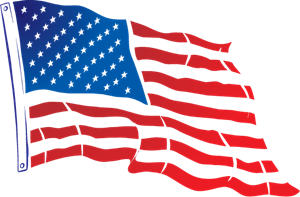 Flying Flag Logo - USA Flying Flag Logo Vector (.AI) Free Download
