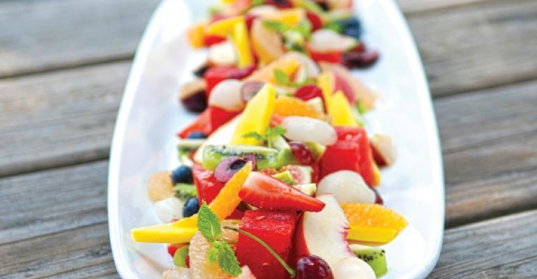 Paradise Fruits Logo - Menu Mix: Fruit Salad Paradise | Food Management