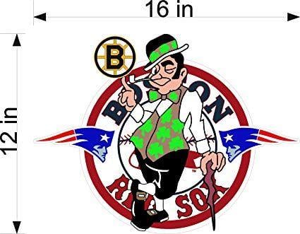 Boston Patriots Logo - Amazon.com: Boston Sports Fan Irish 12