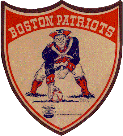 Boston Patriots Logo - Original AFL Decals | PIN IT TO THE LOCKER ROOM WALL | Patriots, New ...