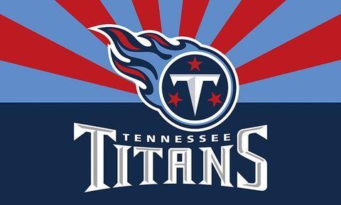 Flying Flag Logo - Tennessee Titans Flag Size 3x5ft Large 100D Polyester Flying Flag ...