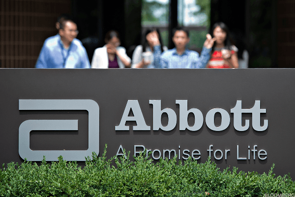 Abbott Laboratories Logo - Shares of Abbott Laboratories Poised for Upside Breakout - RealMoney