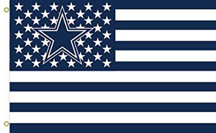 Flying Flag Logo - Amazon.com : Dallas Cowboys Stars and Stripes 017732 Flying Flag 3x5 ...