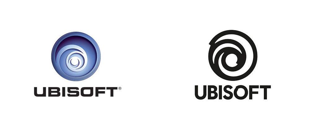 Swirl N Logo - Brand New: New Logo for Ubisoft
