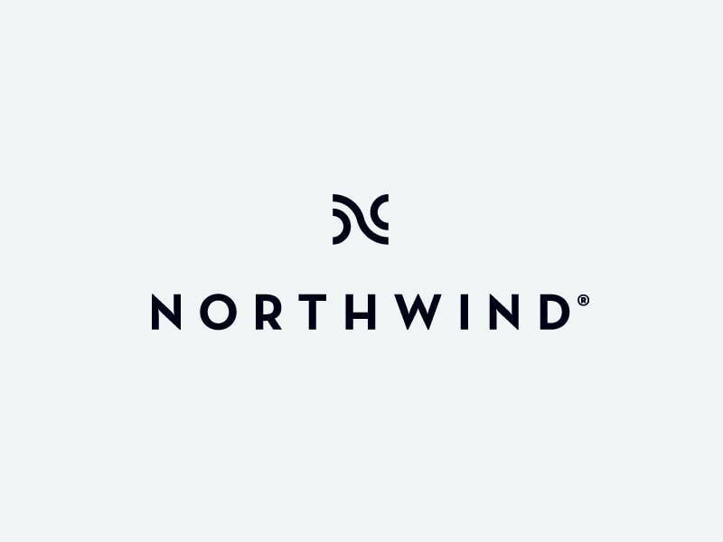 Air Swirl Logo - Northwind®. Branding. Logo design, Logos, Branding design