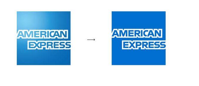 Amex Logo - A “Smudgeless” & Updated New AmEx Logo