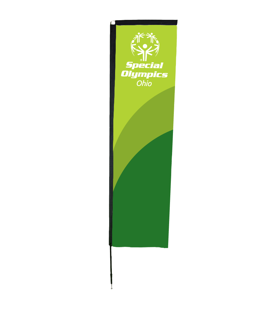 Flying Flag Logo - Customizable Flying Flag – Special Olympics Ohio Gear