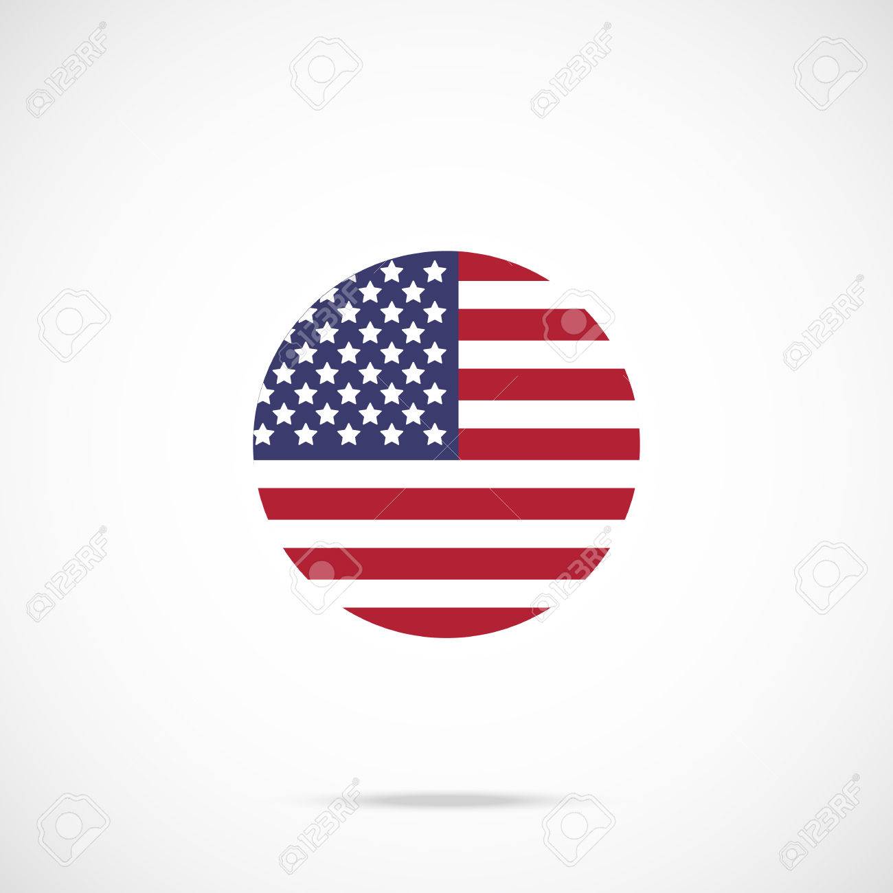 Правящие круги сша. Флаг США В круге. Флаг Америки круглый. США В кружочке. Круг Америки без фона.