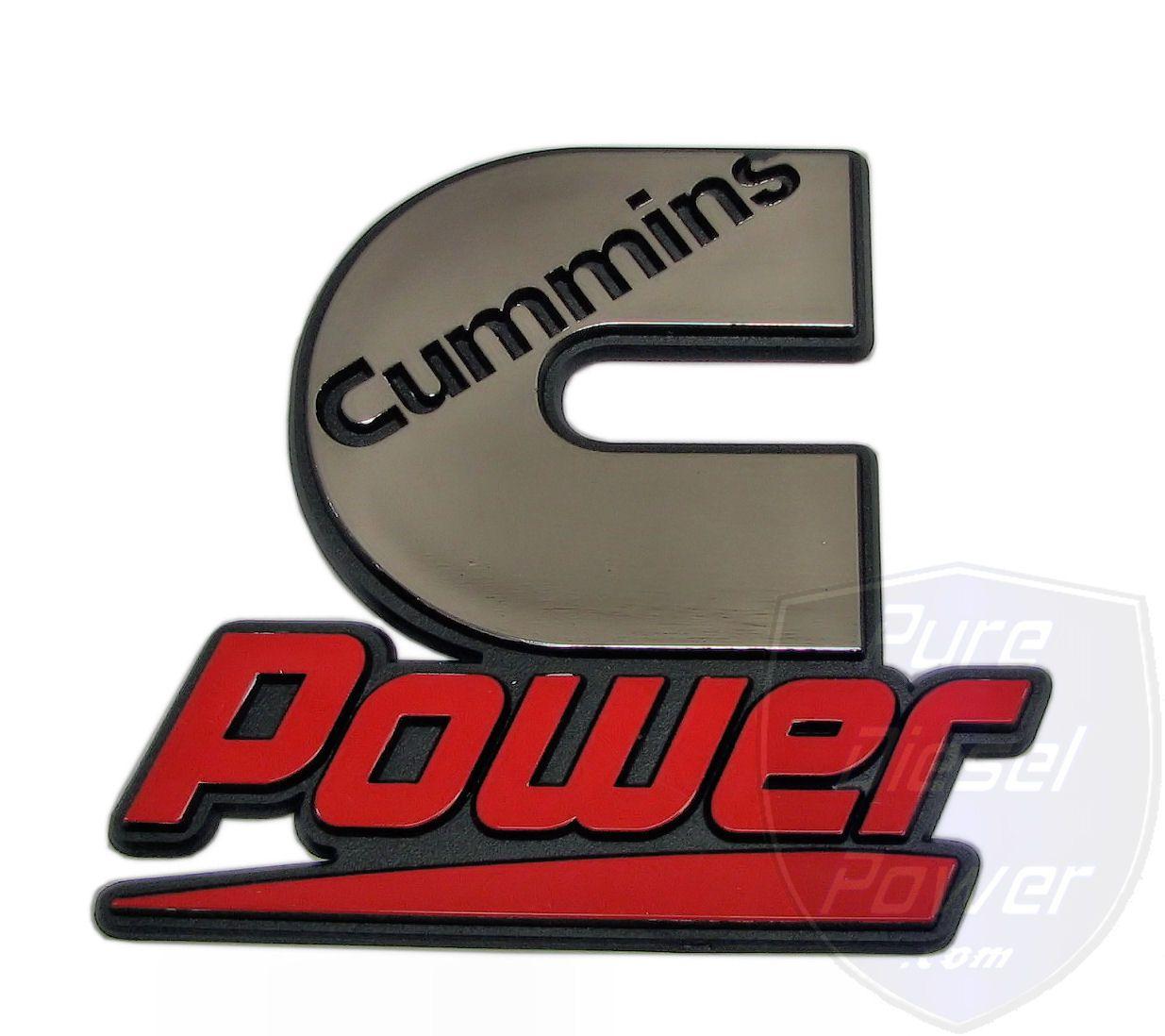 Cummins C Logo - Cummins Power Stick-on Logo CI3571