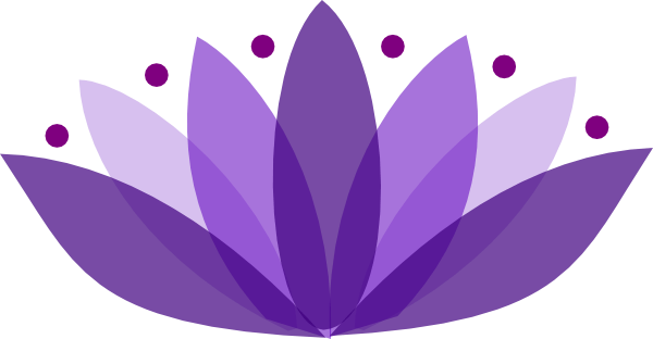 Purple Lotus Flower Logo - Purple Lotus Clip Art at Clker.com - vector clip art online ...