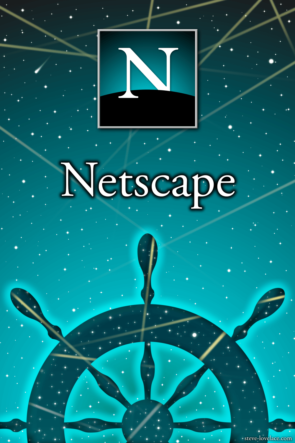 Netscape Ship Logo - The First Browser War — Steve Lovelace