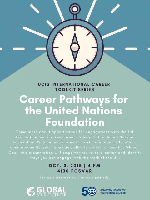 United Nations Foundation Logo - UCIS International Career Toolkit Series: Career Pathways for the ...