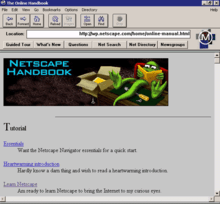 Original Netscape Logo - Netscape Navigator