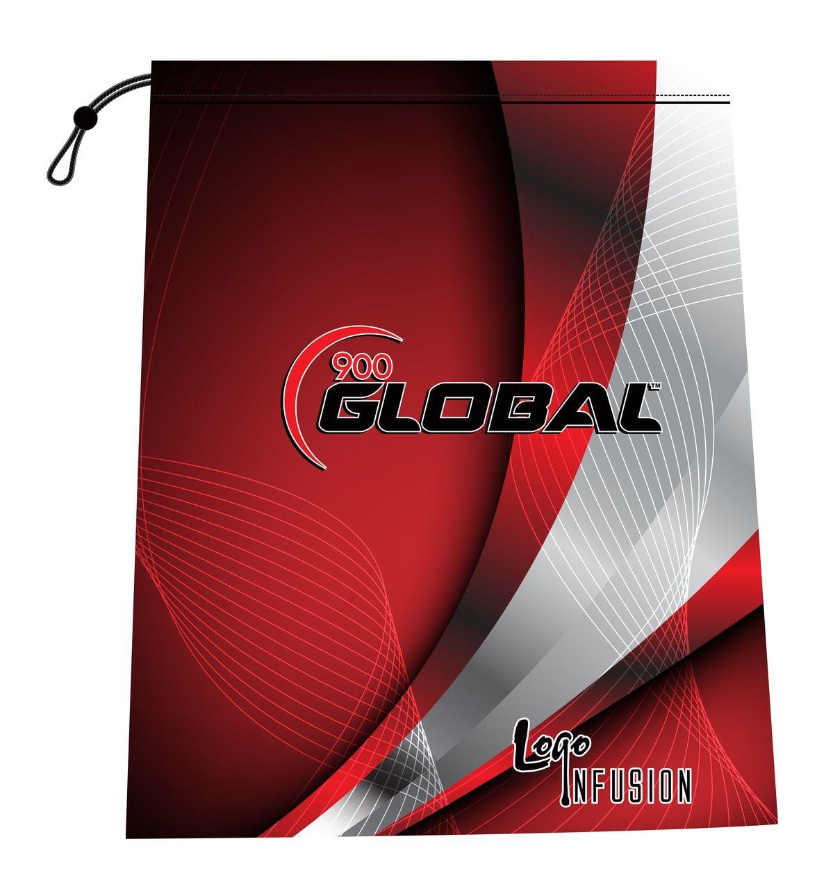 Red Curve Logo - 900 Global Red Curve Shoe Bag - Logo Infusion