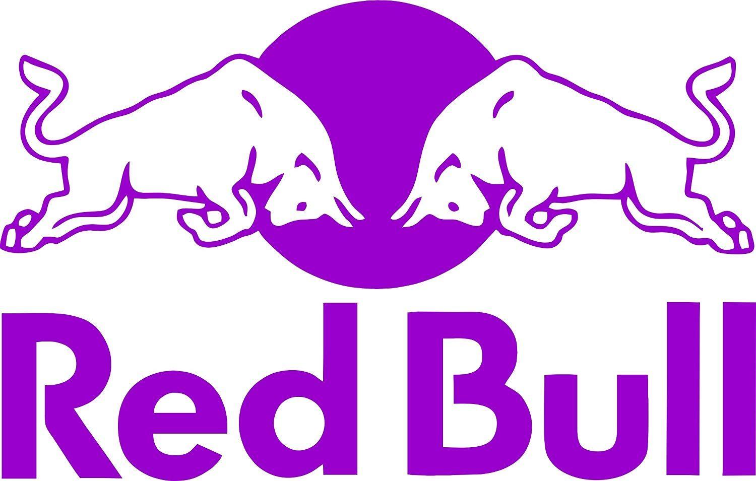 Red Violet Logo - Amazon.com: Redbull Logo (Black): Automotive