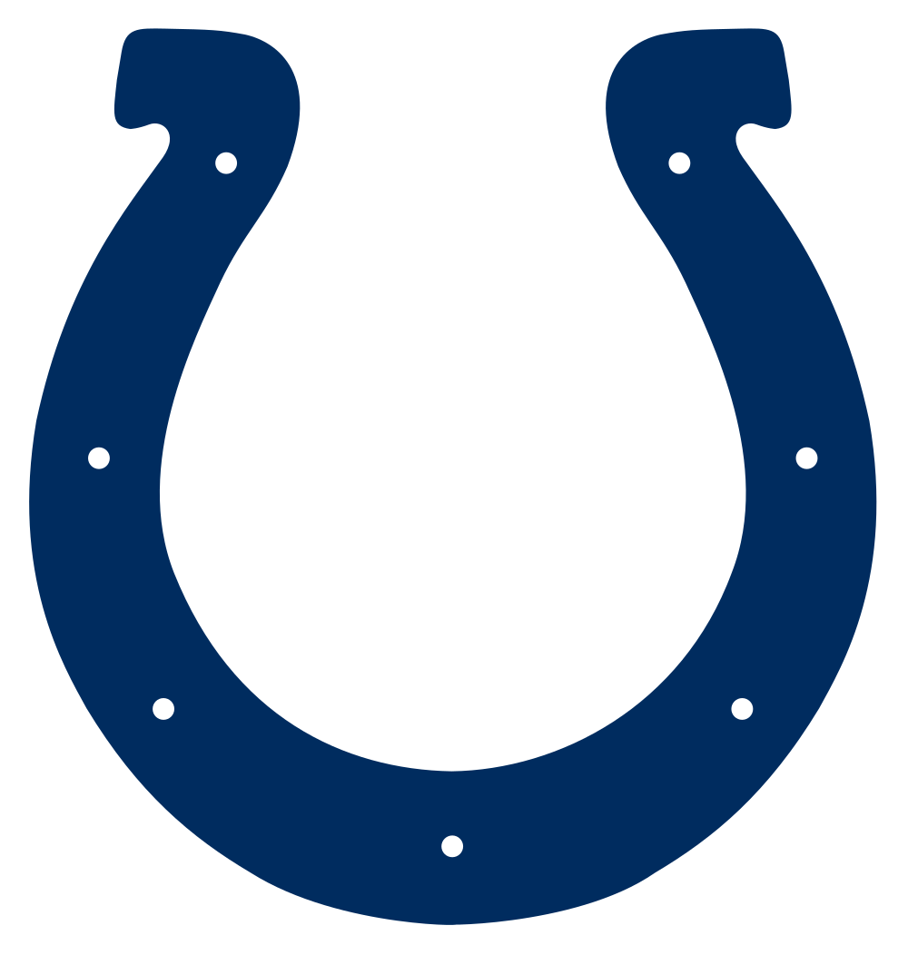 Horse Shoe Logo - Indianapolis Colts' Horseshoe Helmet Logo Logos