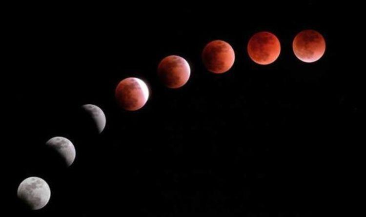 Black Wolf Red Moon Logo - Eclipse 2019 UAE LIVE STREAM: Watch Blood Moon online - How to watch ...