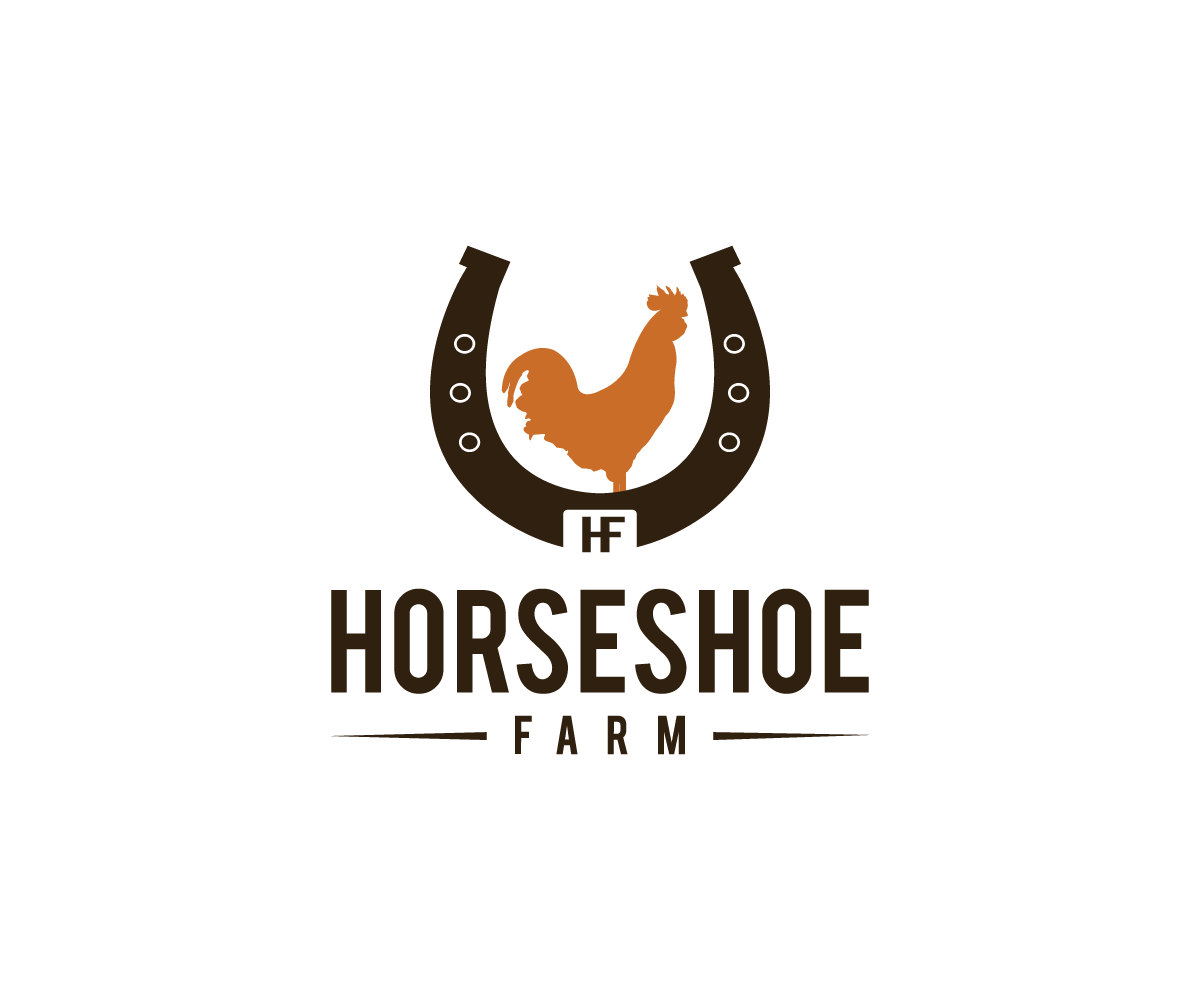 Horse Shoe Logo - Marketing Logo Design for Horseshoe Farms by Luckidesign. Design