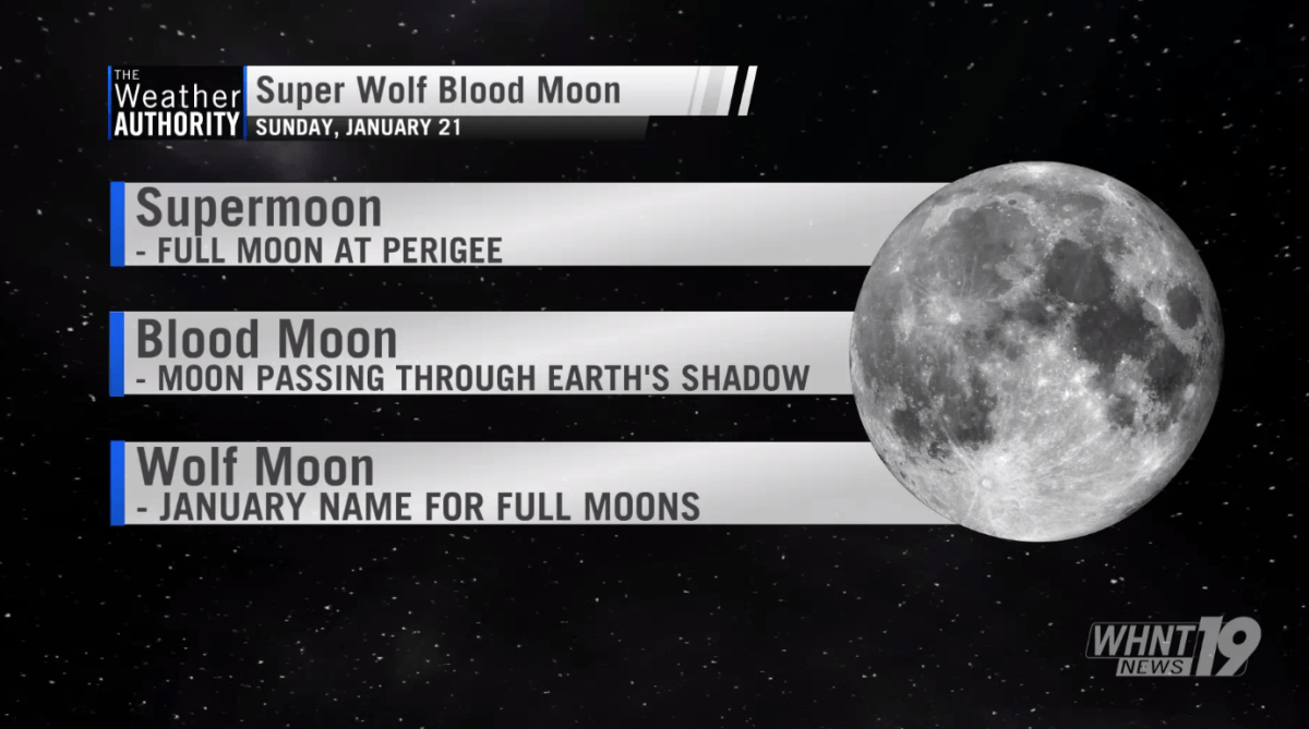 Black Wolf Red Moon Logo - Mark Your Calendars! The 'Super Wolf Blood Moon' lunar eclipse takes