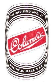 Columbia Bike Logo - Columbia head badge. The Classic and Antique Bicycle Exchange