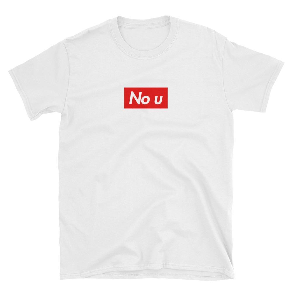 No Box Logo - No U Box Logo T-Shirt – Dank Meme Merch