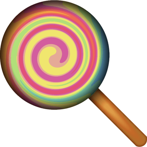 Candy Emoji Logo - Download Lollipop Candy Emoji | Emoji Island